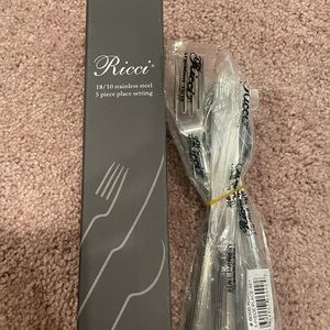 Rialto Ricci 5 piece flatware set x 12